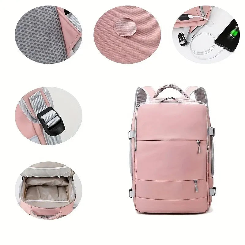 Backpack Large Capacity Journey Multifunction Travel Backpack with Shoe Storage Multilayer Luggage Bag